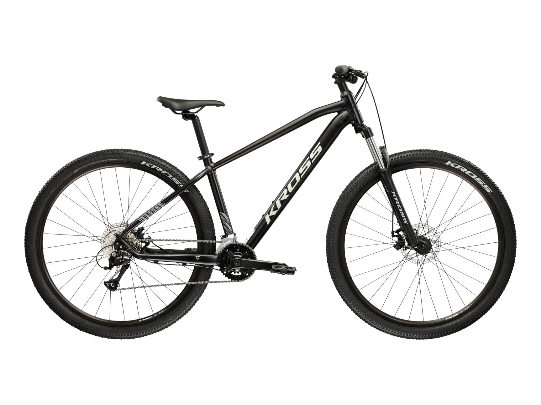 Kross Bicicleta MTB Hardtail Kross Hexagon 3.0 27.5 inch neagra Shimano Acera