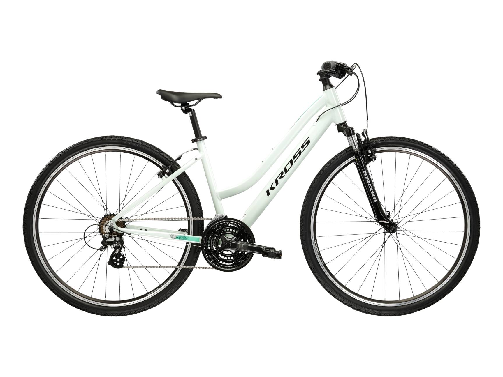 Kross Bicicleta Trekking Kross Evado 2.0 28 inch mint Shimano Altus