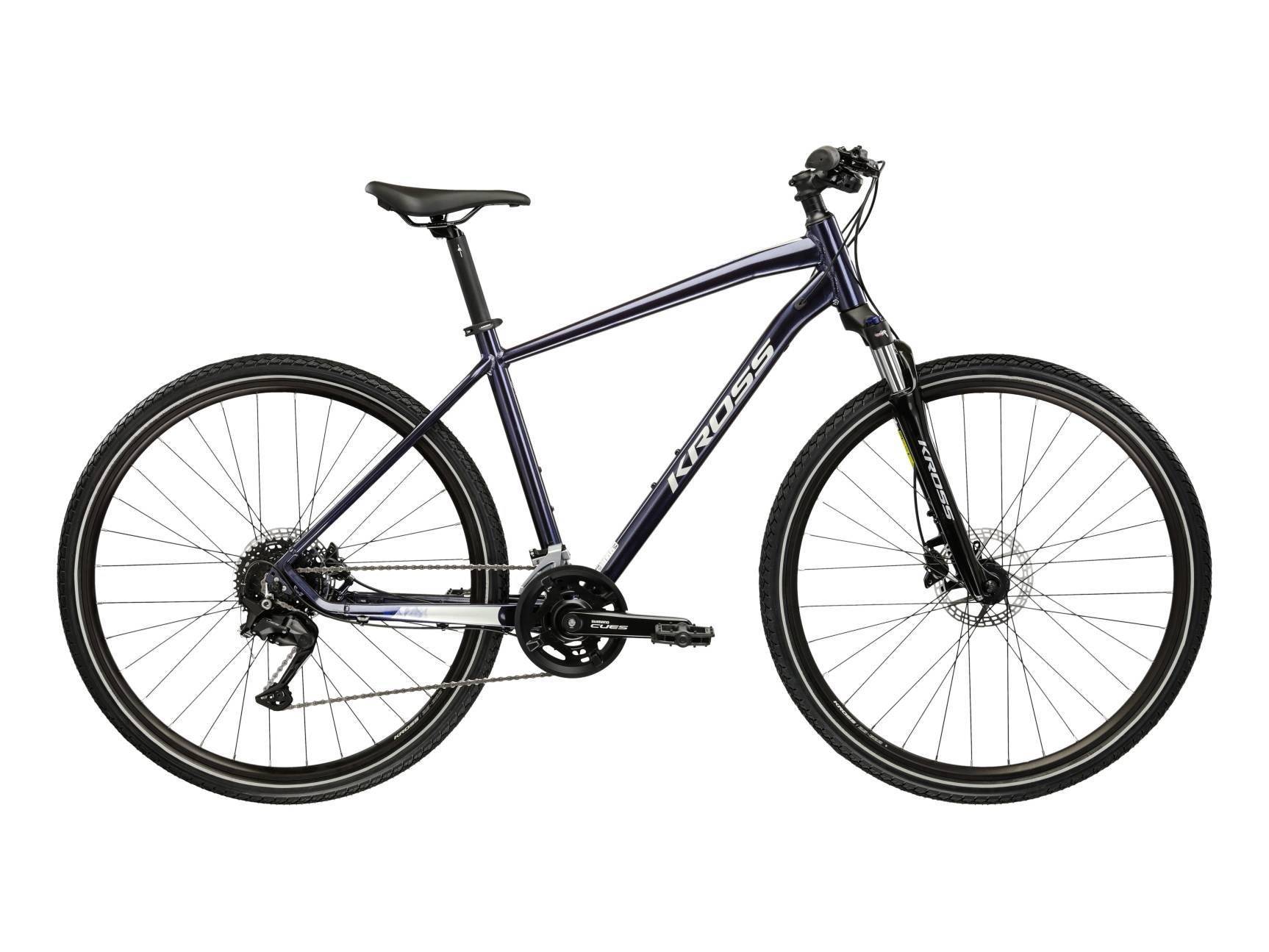 Kross Bicicleta Trekking Kross Evado 5.0 28 inch bleumarin Shimano Cues