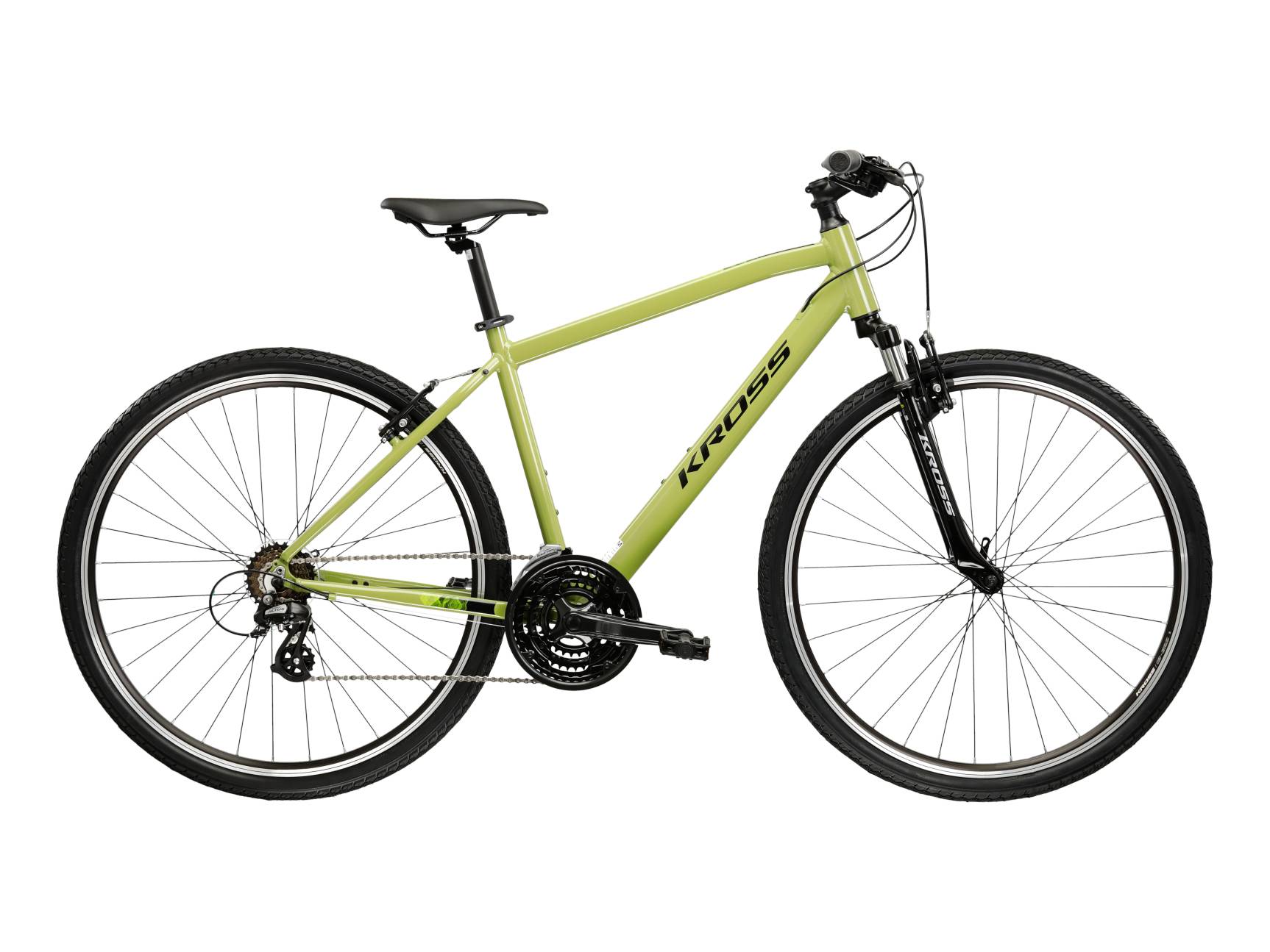Kross Bicicleta Trekking Kross Evado 2.0 28 inch kaki Shimano Altus