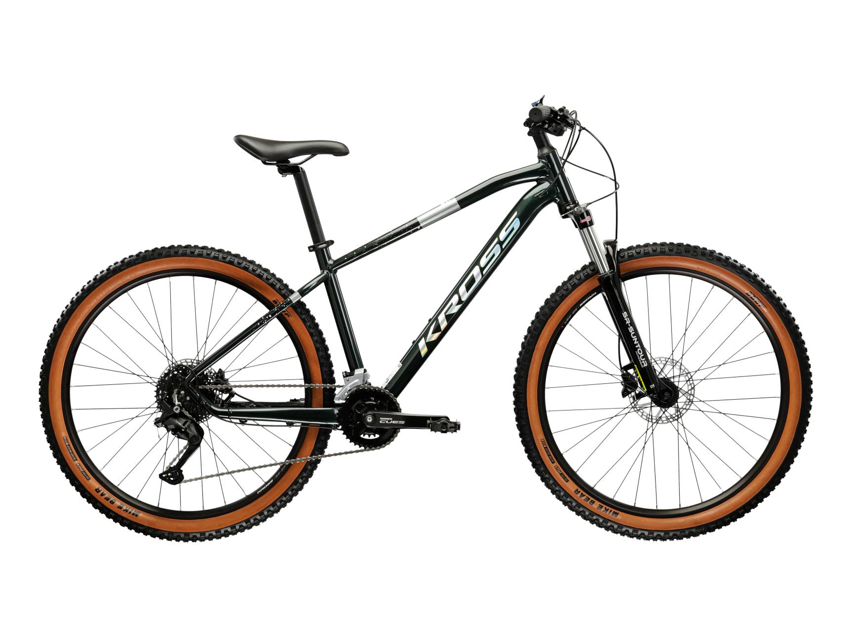 Kross Bicicleta MTB Hardtail Kross Hexagon 5.0 ULT.RA 27.5 inch verde Shimano Cues