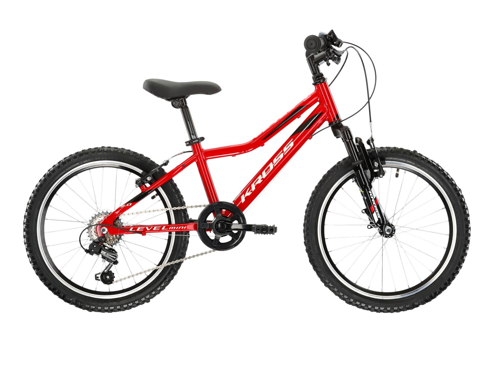 Kross Bicicleta Copii Kross Level Mini 2.0 20 inch rosie Shimano Tourney