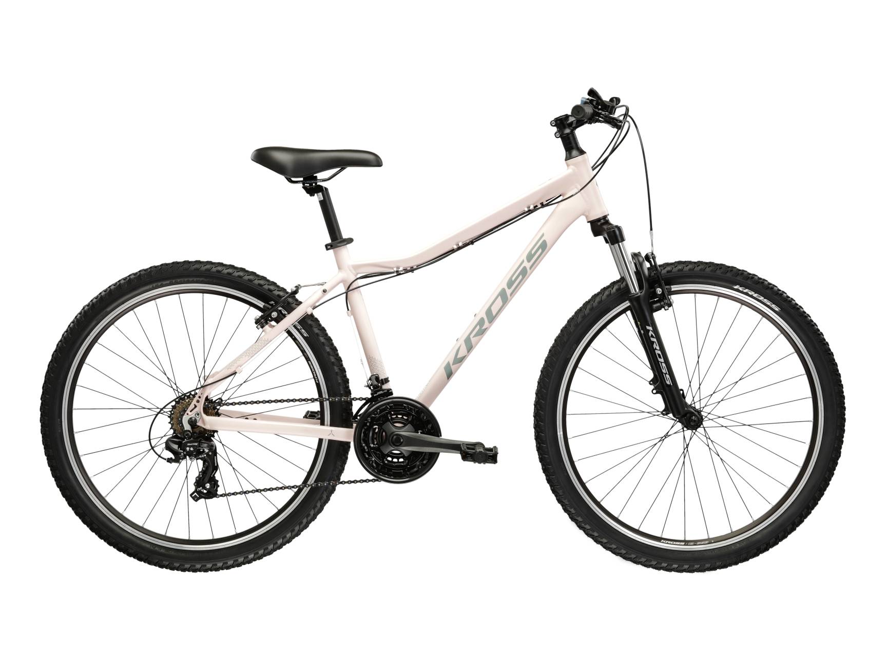 Kross Bicicleta MTB Hardtail Kross LEA 1.0 26 inch roz Shimano Tourney
