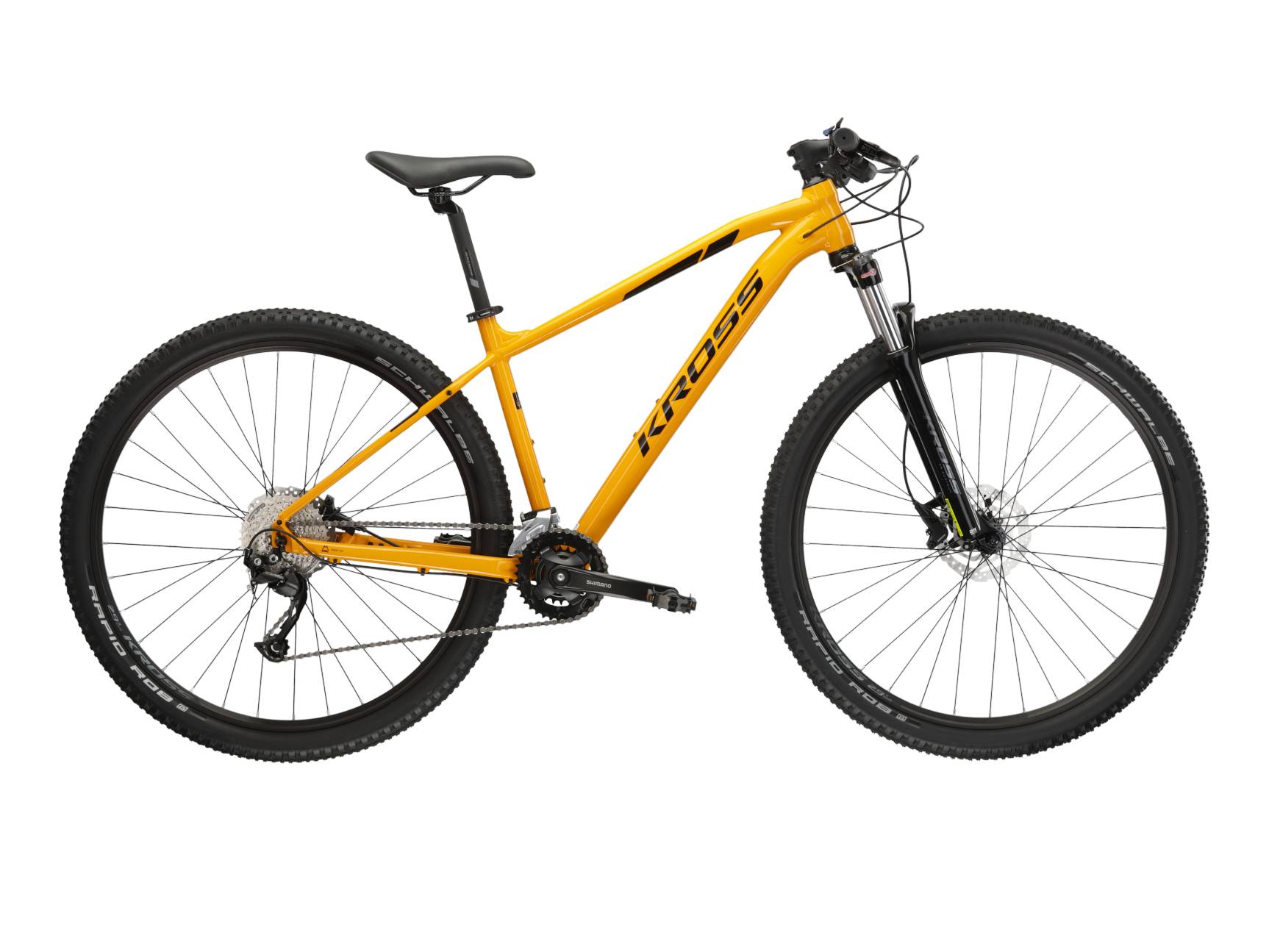Kross Bicicleta MTB Hardtail Kross Level 2.0 MS SM 29 inch galbena Shimano Alivio