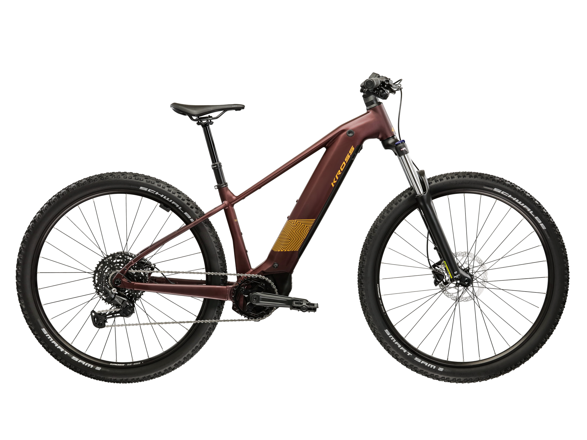 Kross Bicicleta Electrica MTB Kross Influx HYB 3.0 800 27.5 inch rosie Shimano Cues
