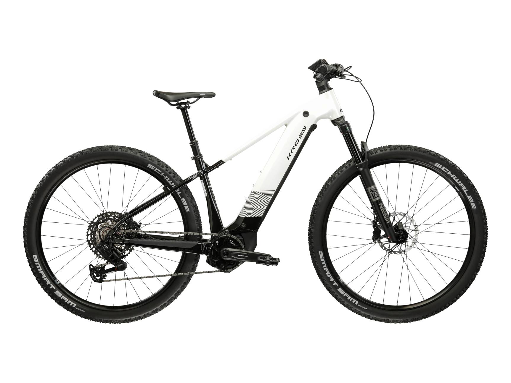 Kross Bicicleta Electrica MTB Kross Influx HYB 5.0 800 27.5 inch neagra SRAM Eagle