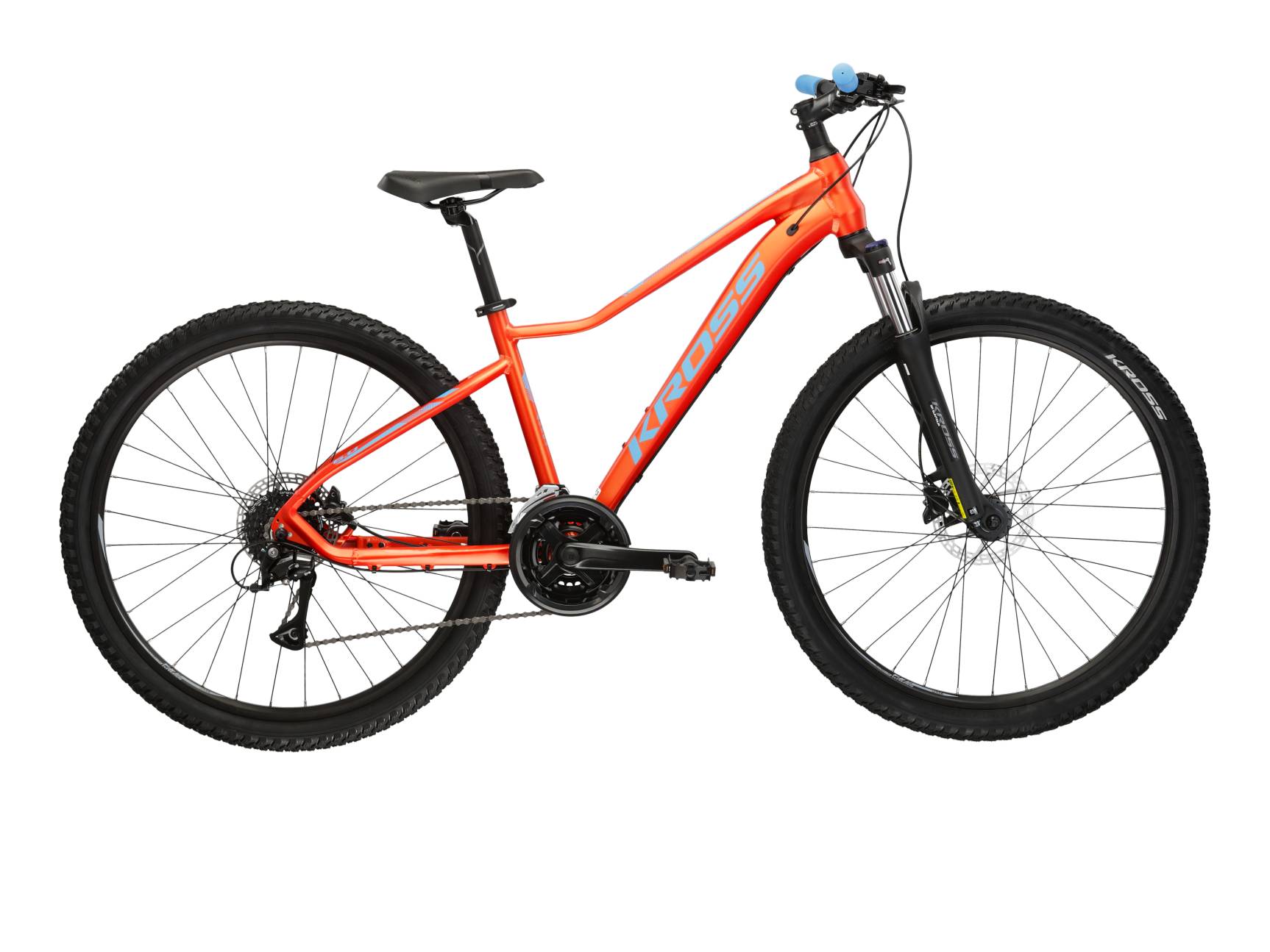 Kross Bicicleta MTB Hardtail Kross LEA 6.0 27.5 inch portocalie Shimano Acera