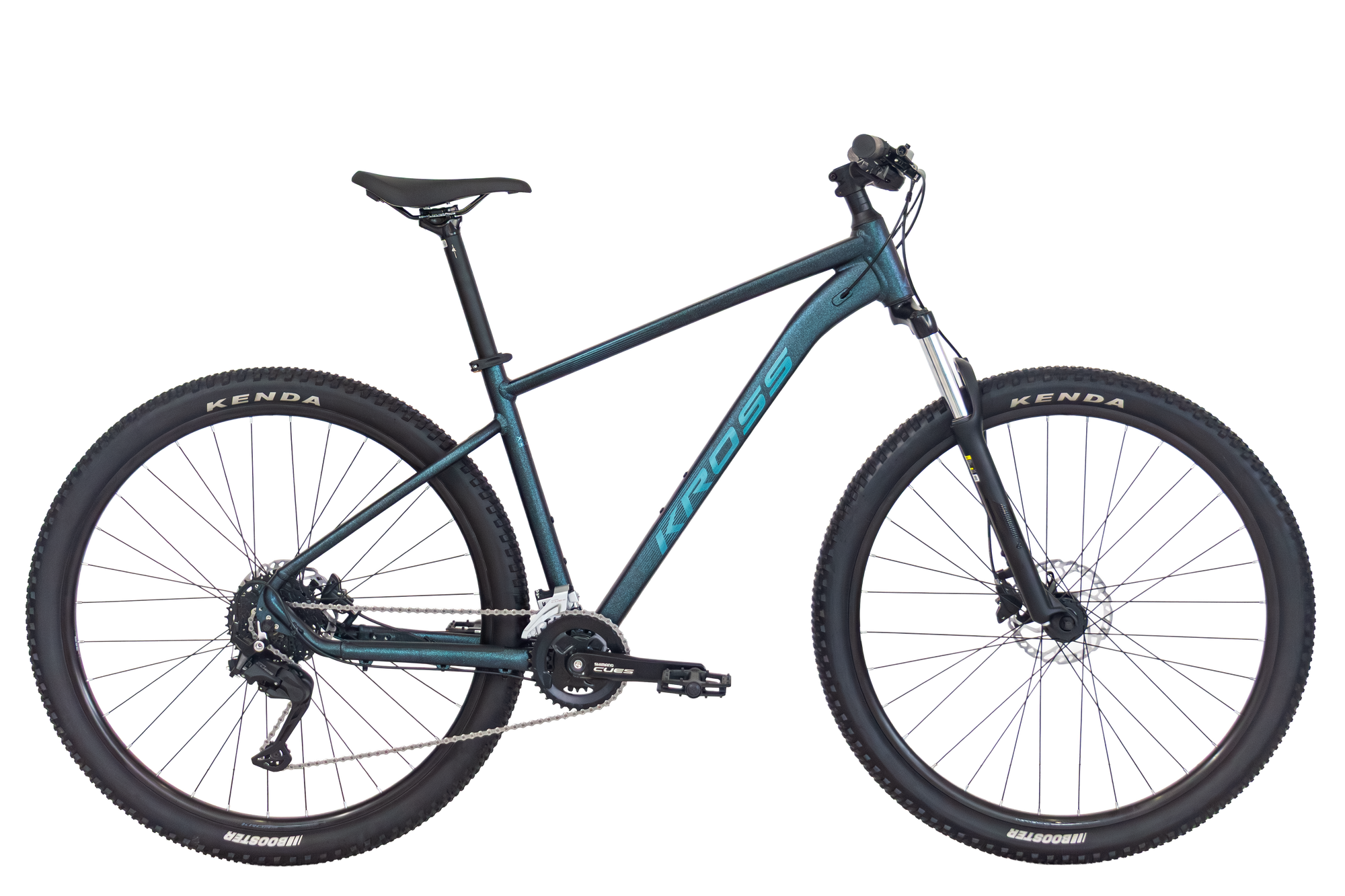 Kross Bicicleta MTB Hardtail Kross Hexagon X300 27.5 inch grafit Shimano Cues