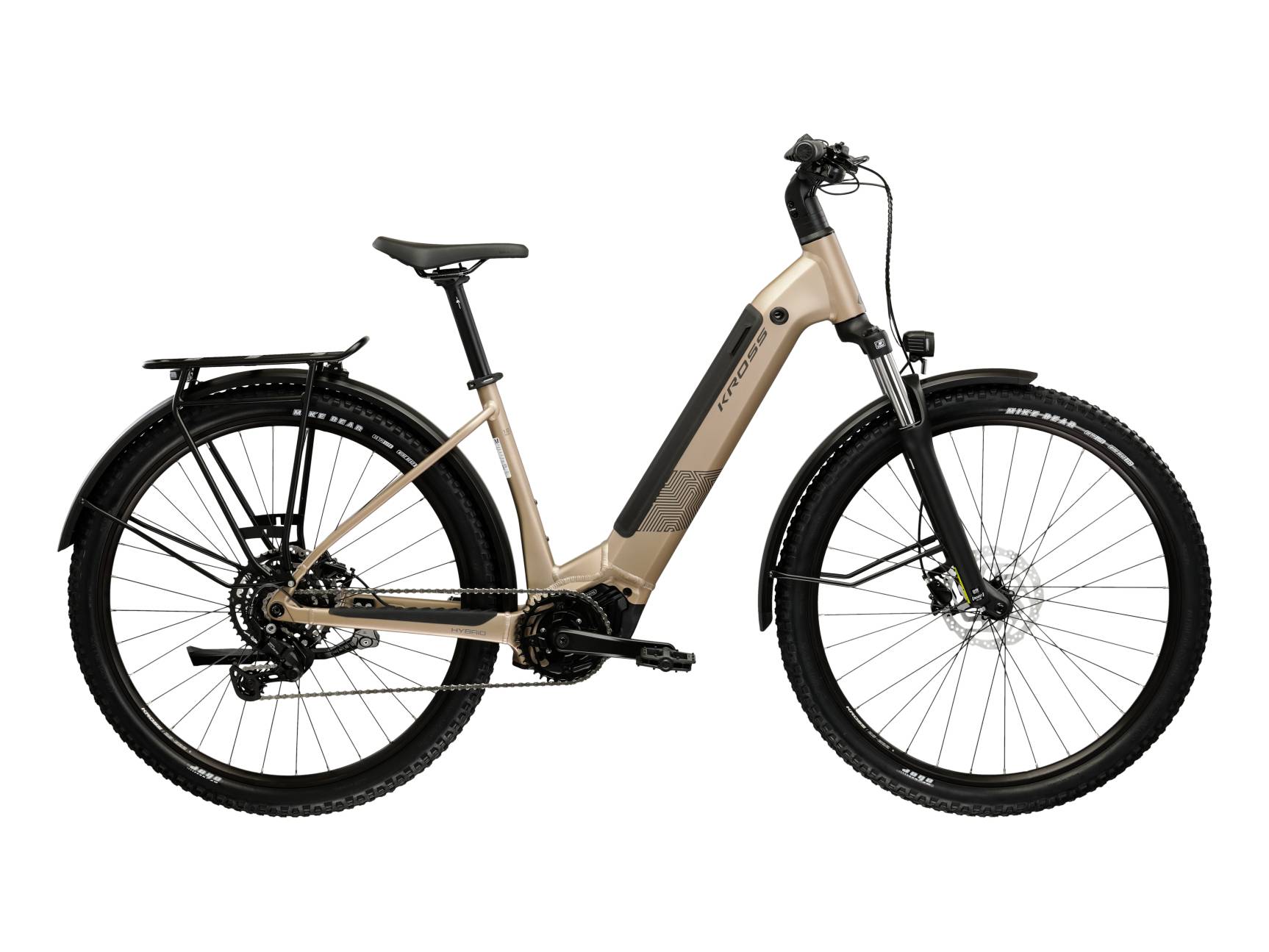 Kross Bicicleta Electrica MTB Kross Influx HYB SUV LS 1.0 820 29 inch maro Shimano Cues