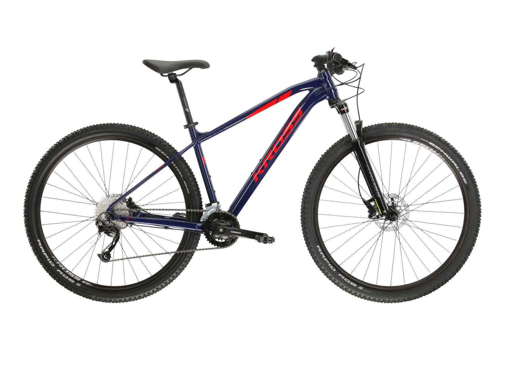 Kross Bicicleta MTB Hardtail Kross Level 2.0 MS SM 29 inch bleumarin Shimano Alivio