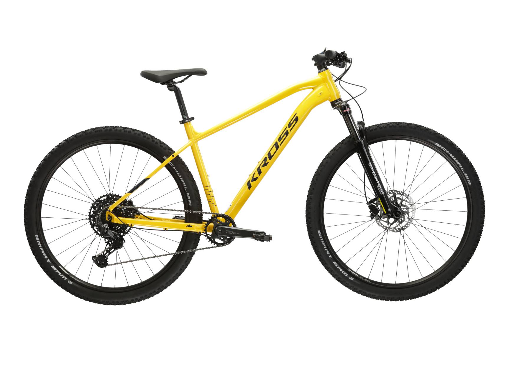 Kross Bicicleta MTB Hardtail Kross Level 4.0 29 inch galbena Shimano Deore