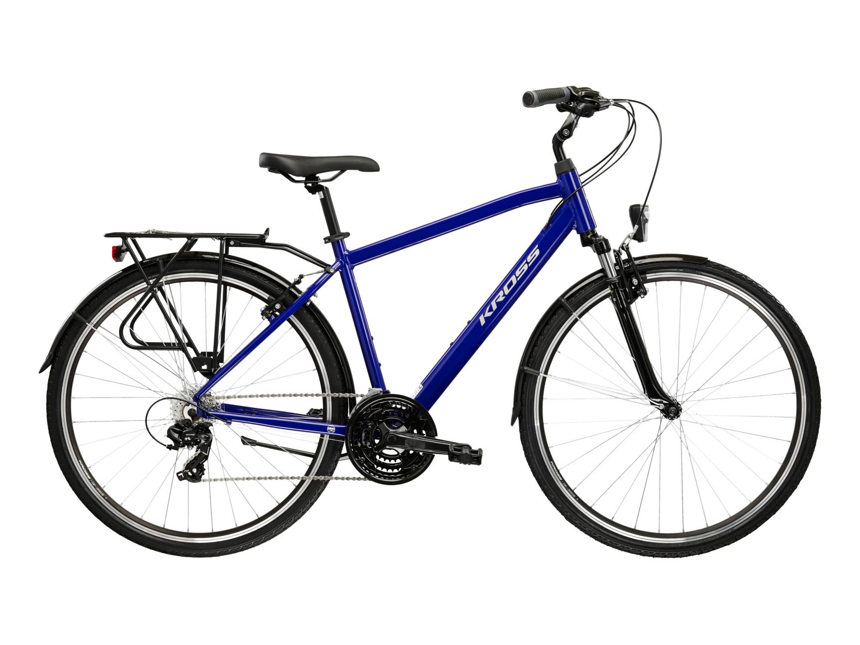Kross Bicicleta Trekking Kross Trans 1.0 28 inch bleumarin Shimano Tourney