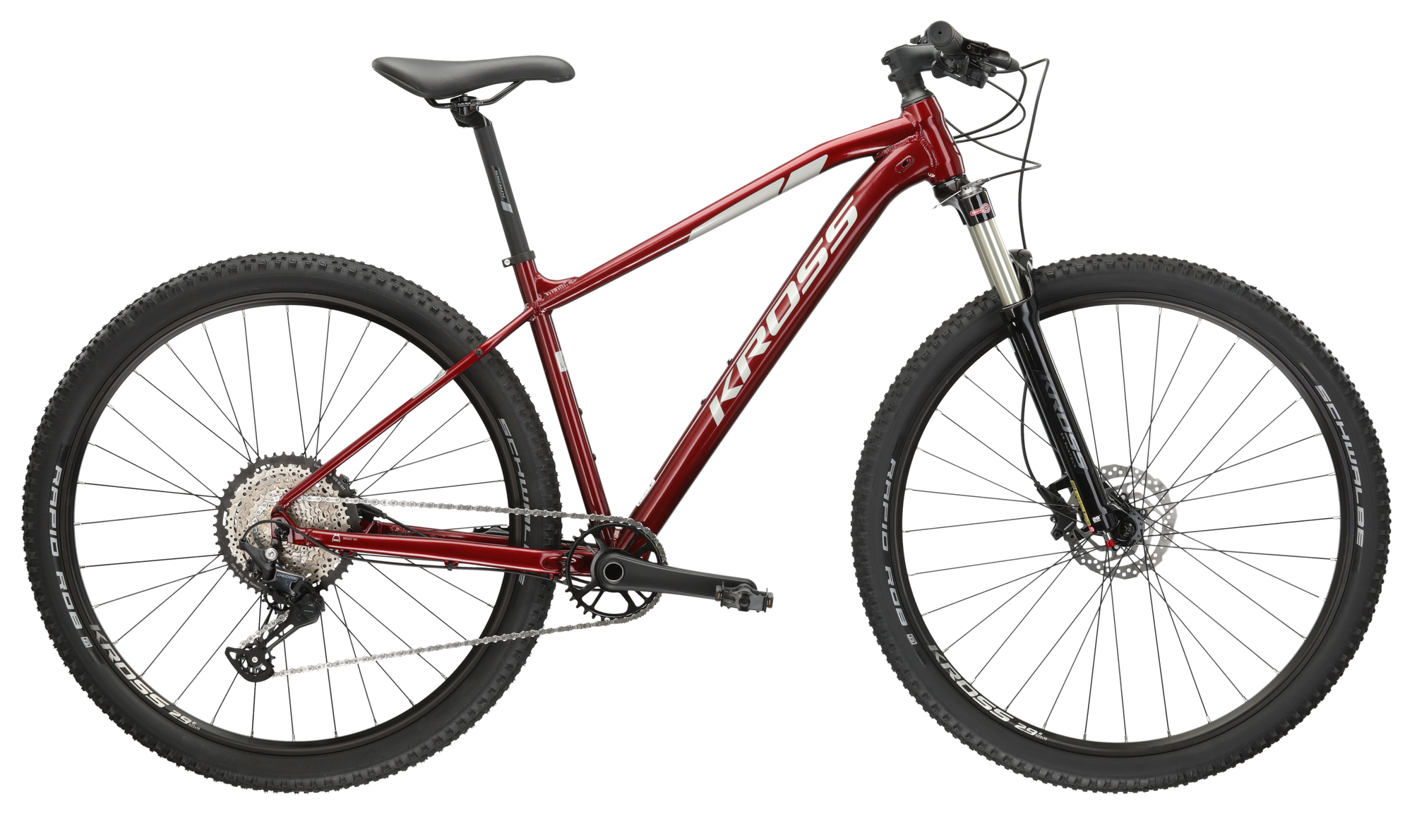 Kross Bicicleta MTB Hardtail Kross Level 6.0 PW SS 29 inch rosie Shimano Deore