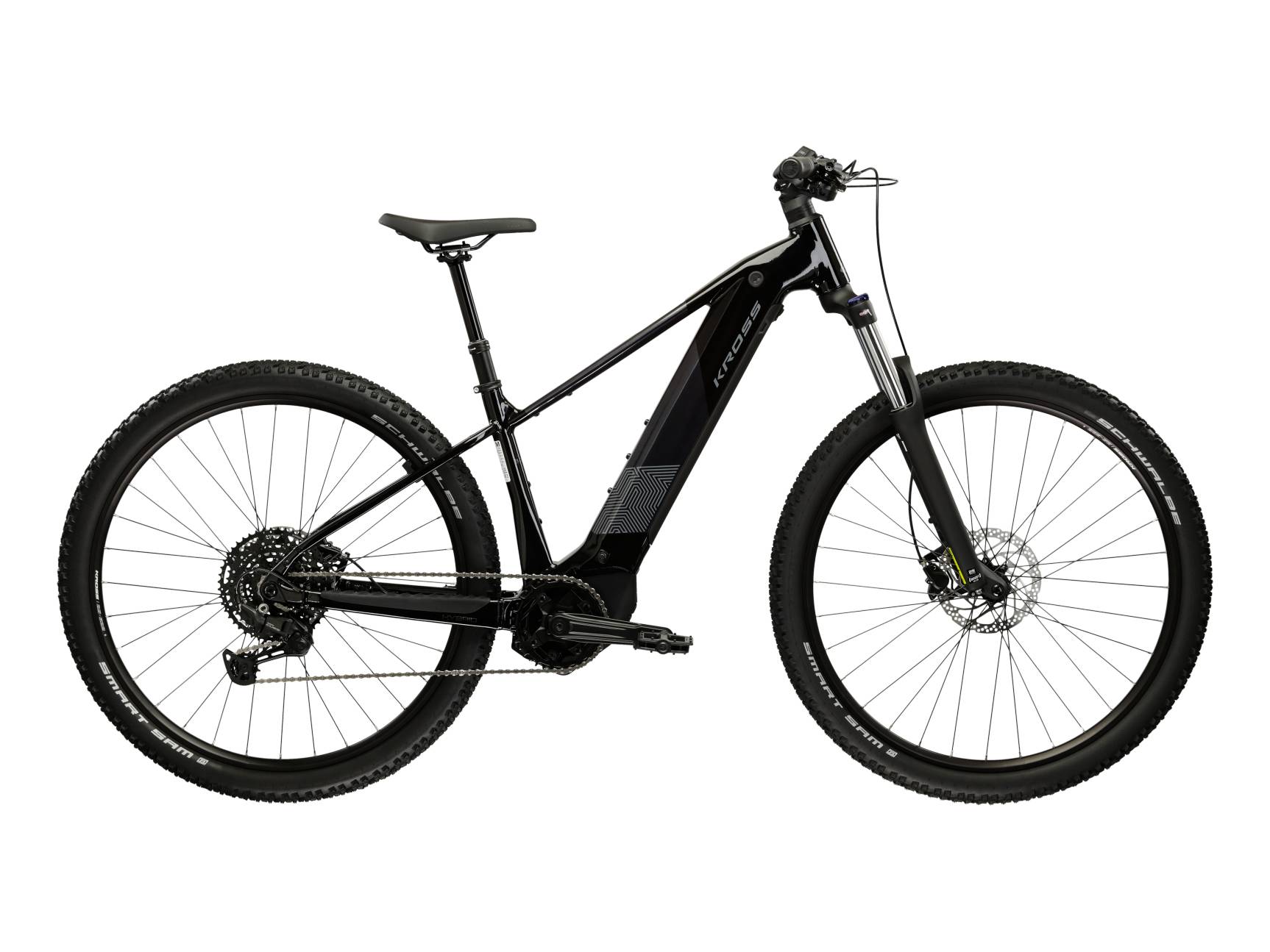 Kross Bicicleta Electrica MTB Kross Influx HYB 3.0 800 27.5 inch neagra Shimano Cues