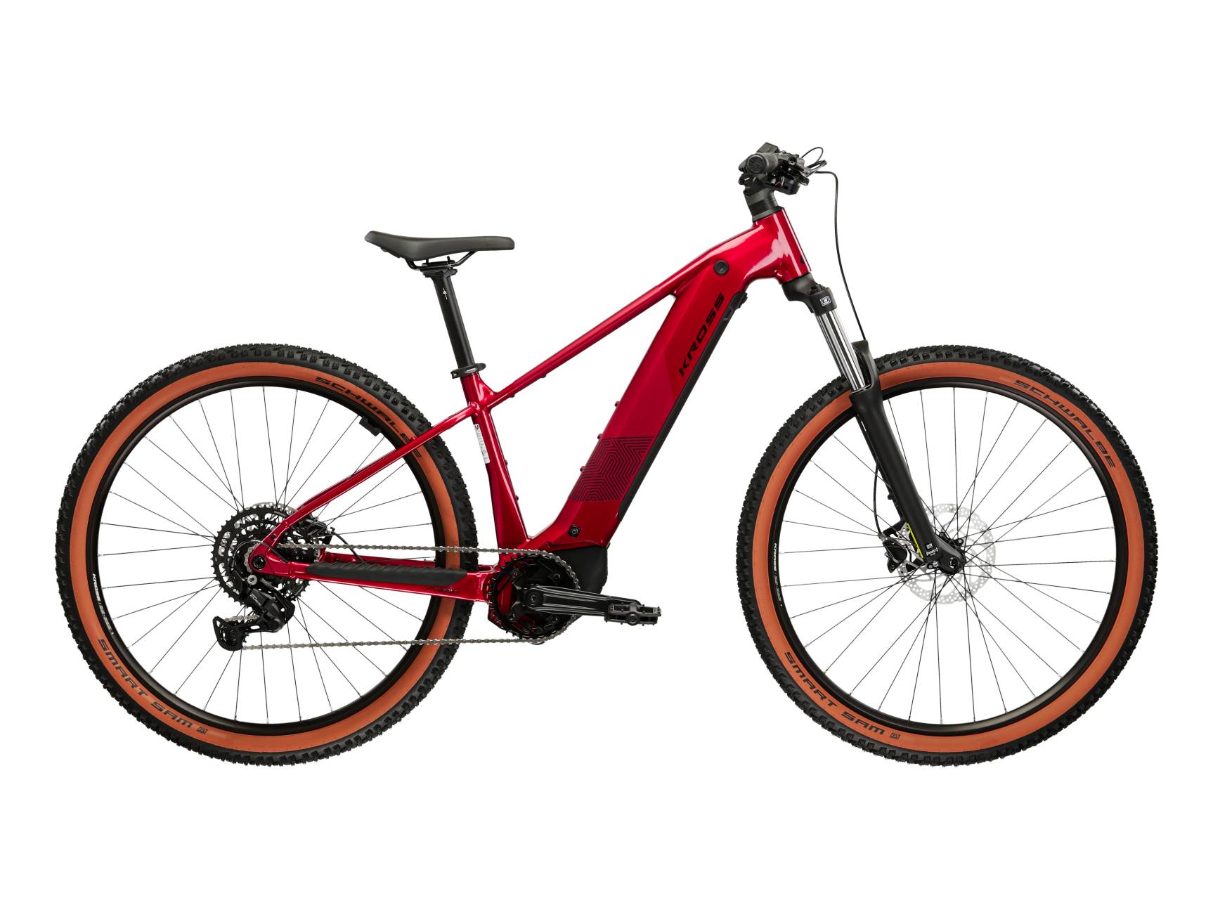 Kross Bicicleta Electrica MTB Kross Influx HYB 2.0 600 27.5 inch rosie Shimano Cues