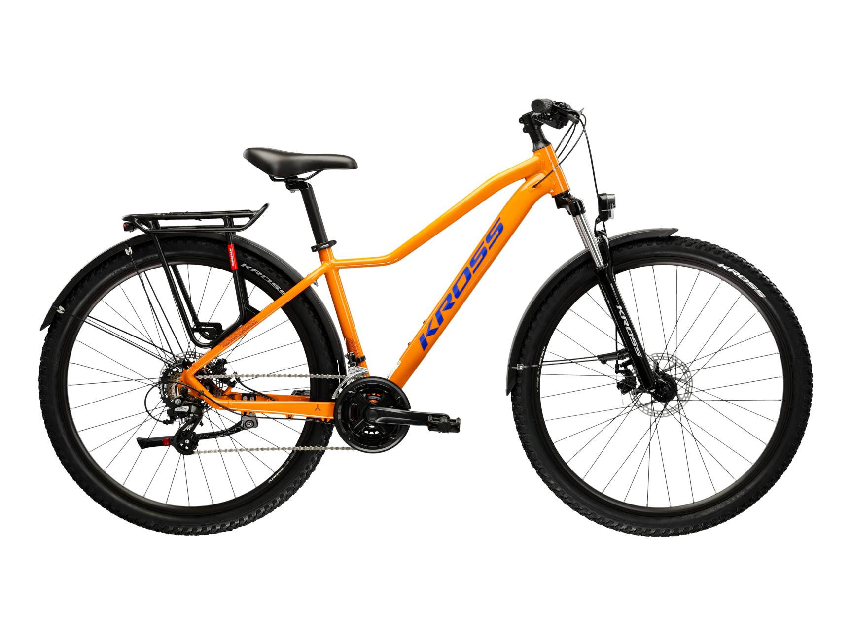 Kross Bicicleta MTB Hardtail Kross LEA 2.0 EQ 27.5 inch portocalie Shimano Altus
