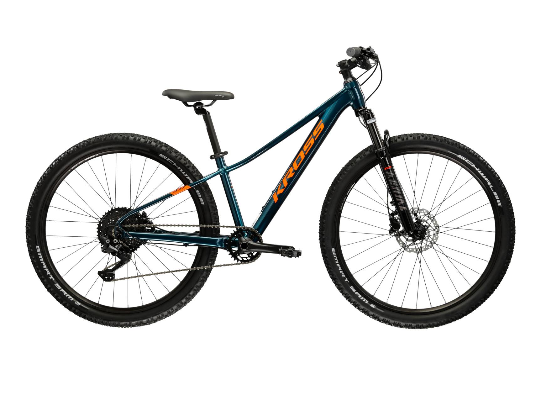 Kross Bicicleta Copii Kross Level JR 5.0 26 inch turcoaz Shimano Deore
