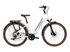 Bicicleta Electrica Trekking Kross Trans Hybrid 1.0 28 inch perla Shimano Acera