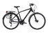 Bicicleta Trekking Kross Trans 5.0 AL 28 inch neagra Shimano Alivio