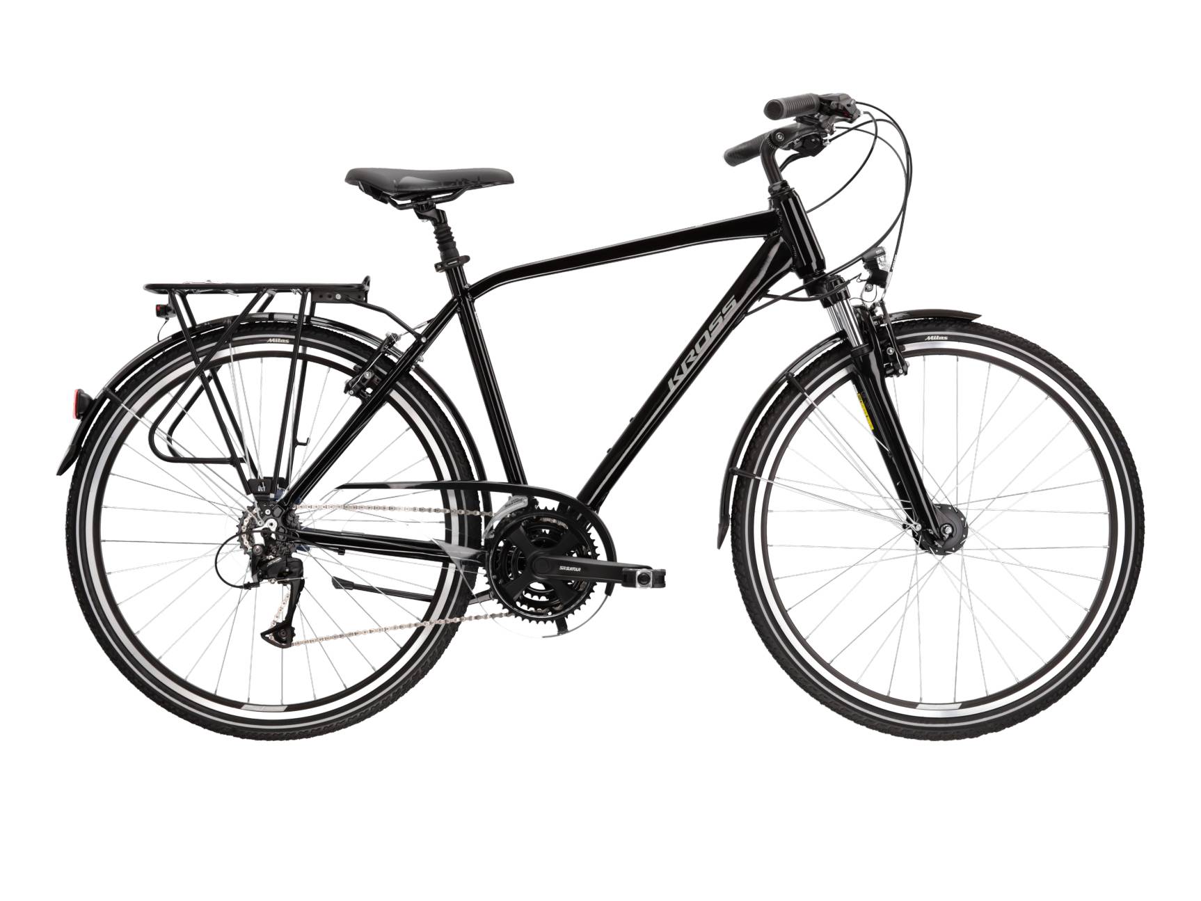 Kross Bicicleta Urban Kross Trans 4.0 28 inch neagra Shimano Acera