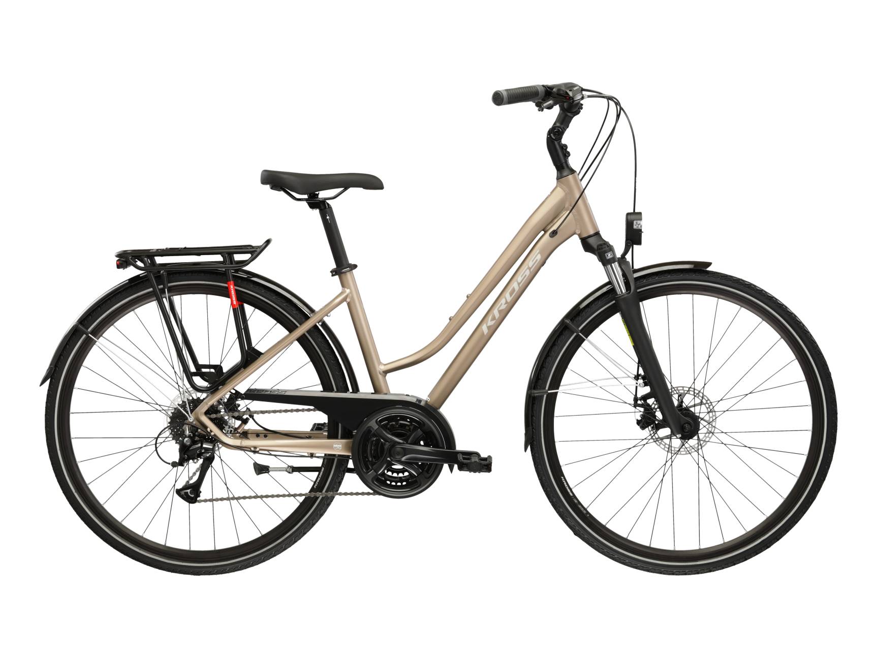 Kross Bicicleta Urban Kross Trans 3.0 28 inch maro Shimano Acera