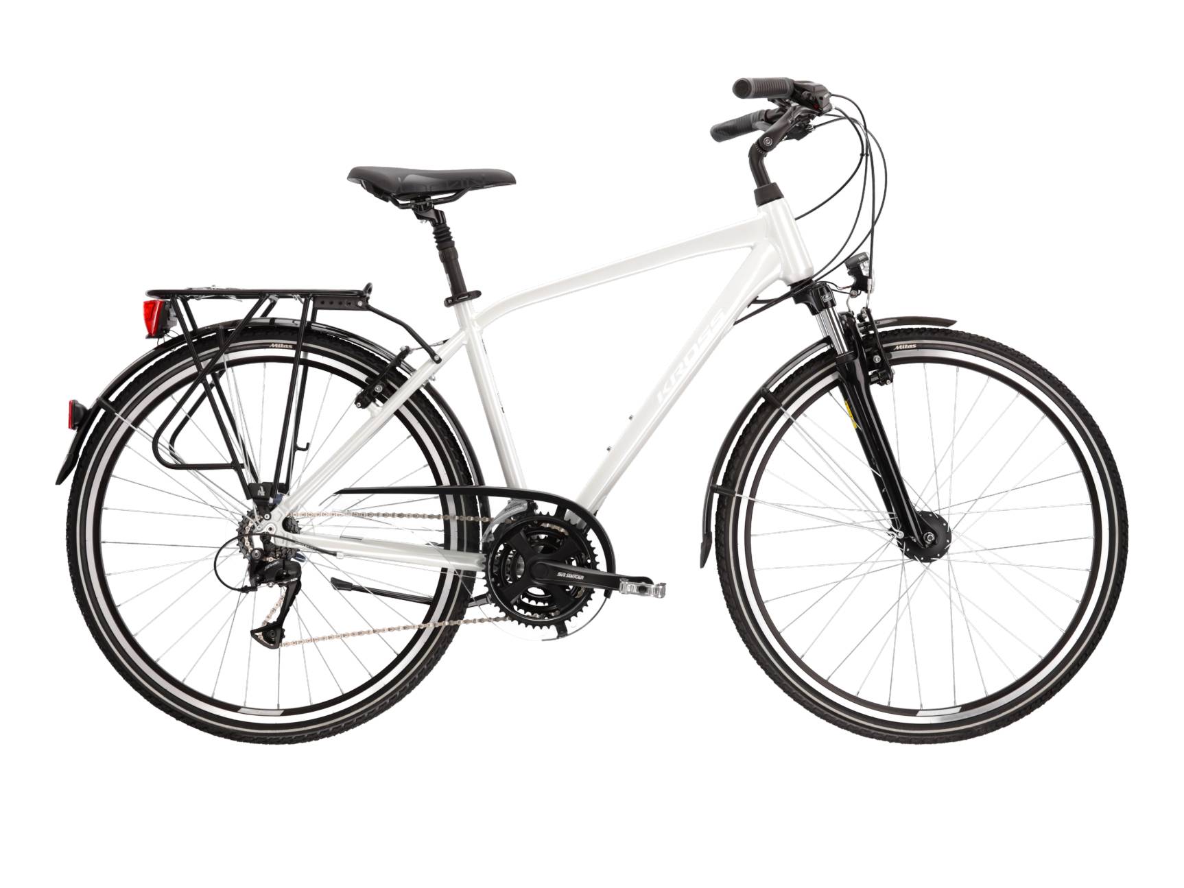 Kross Bicicleta Urban Kross Trans 4.0 28 inch alba Shimano Acera