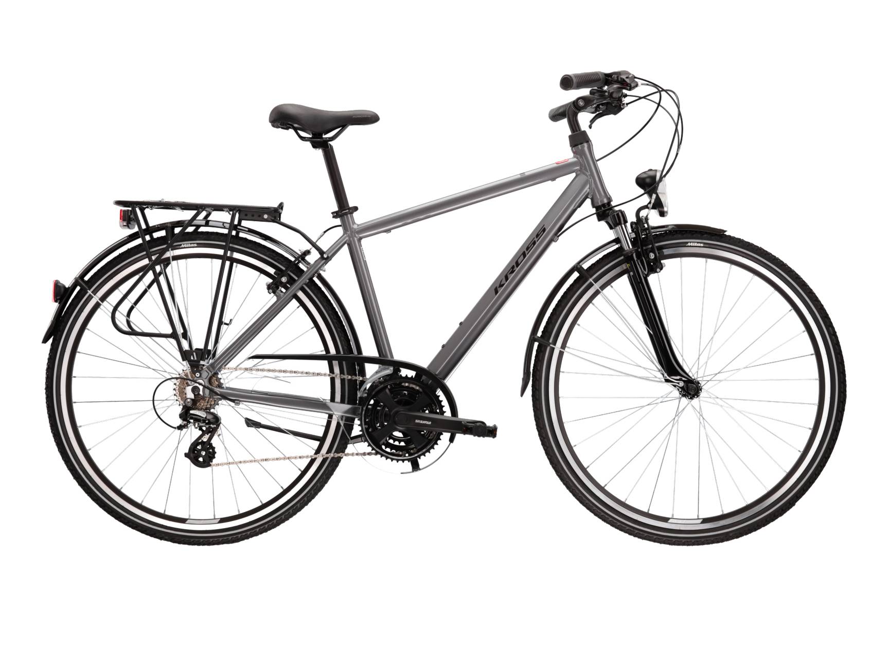 Kross Bicicleta Urban Kross Trans 2.0 28 inch grafit Shimano Altus