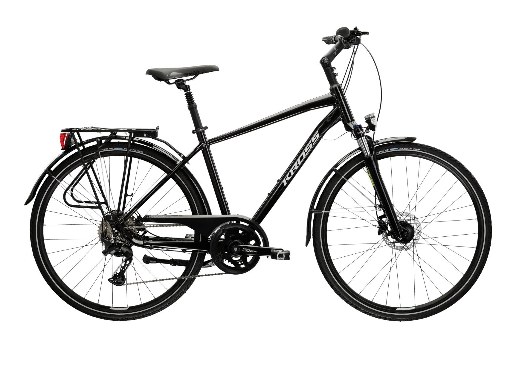 Kross Bicicleta Urban Kross Trans 7.0 BG 28 inch neagra Shimano Cues