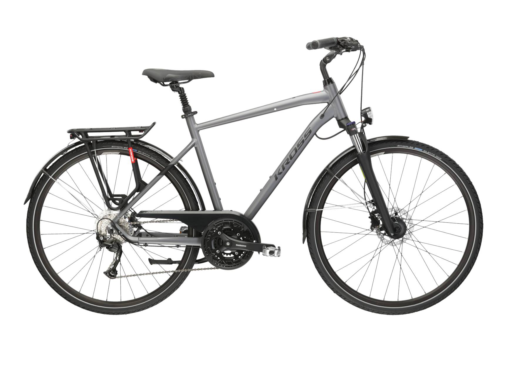 Kross Bicicleta Trekking Kross Trans 6.0 28 inch grafit Shimano Alivio