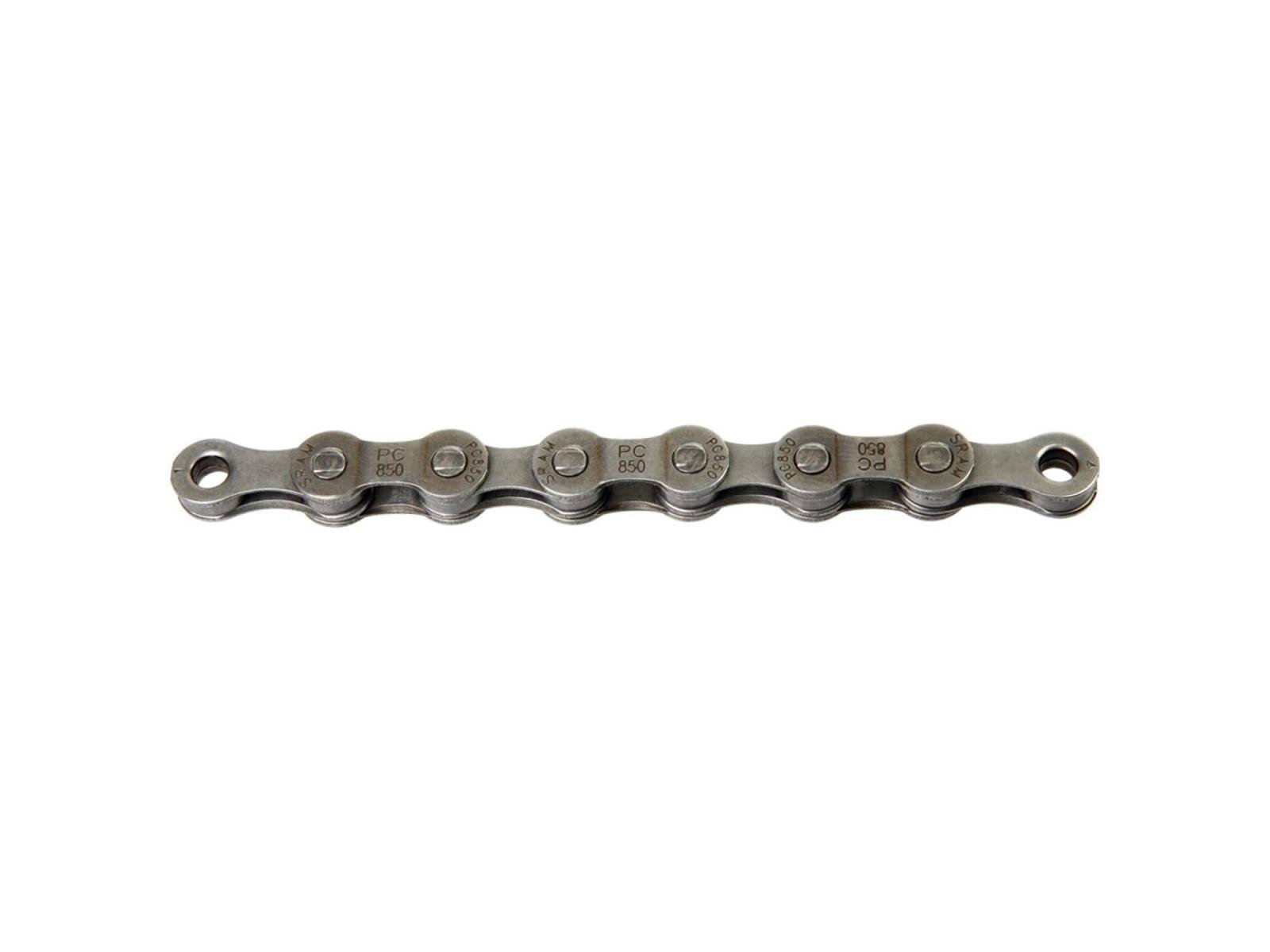 Bicycle Chains Lant SRAM PC-850 114 zale, 8 viteze - vrac, Culoare: Silver