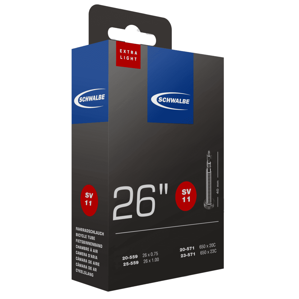 Bicycle Tubes Camera SCHWALBE SV11 Extra Light 20/25-559/571 IB 40mm
