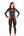 Z3R0D - costum neopren femei Flex wetsuit - black red