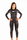 Z3R0D - costum neopren femei Flex wetsuit - black red