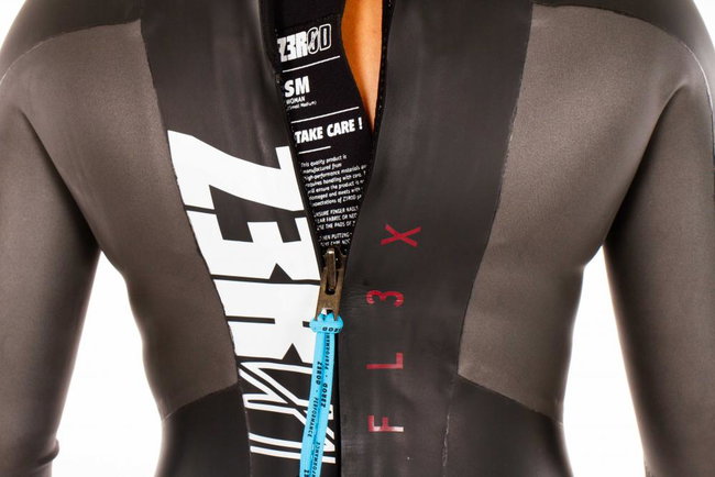 Z3R0D - costum neopren femei Flex wetsuit - black red