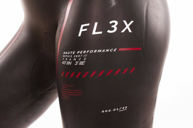 Z3R0D - costum neopren femei Flex wetsuit - black red