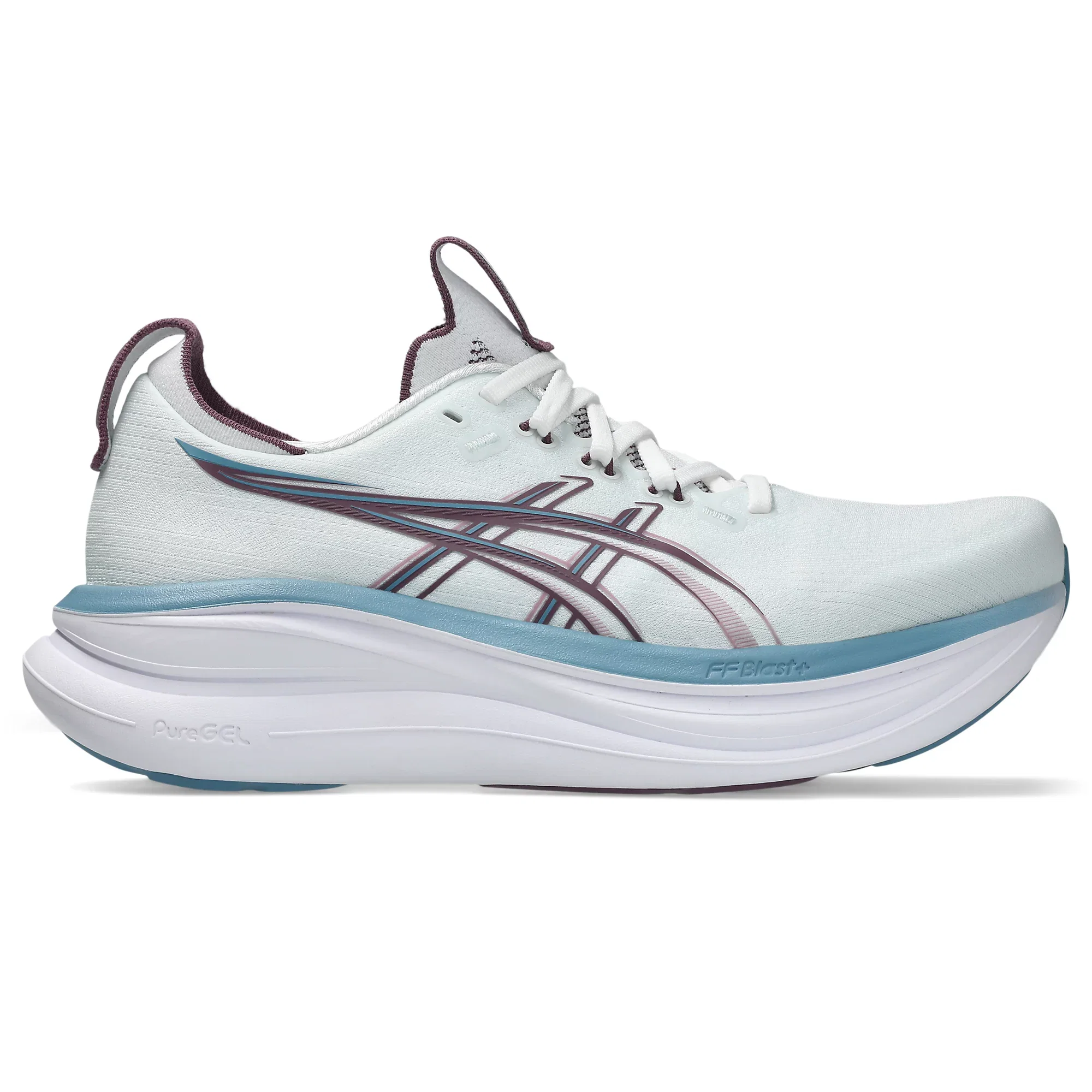 Asics Pantofi alergare ASICS GEL-Nimbus 28 - albastru Arctic Blue | mov Velvet Purple