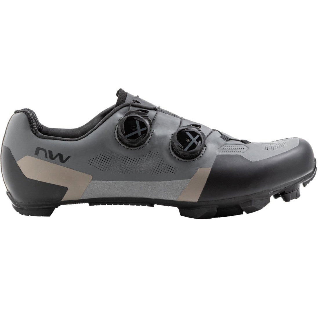 Northwave Pantofi ciclism MTB XC Northwave Extreme XT - negru/nisip | talpă carbon