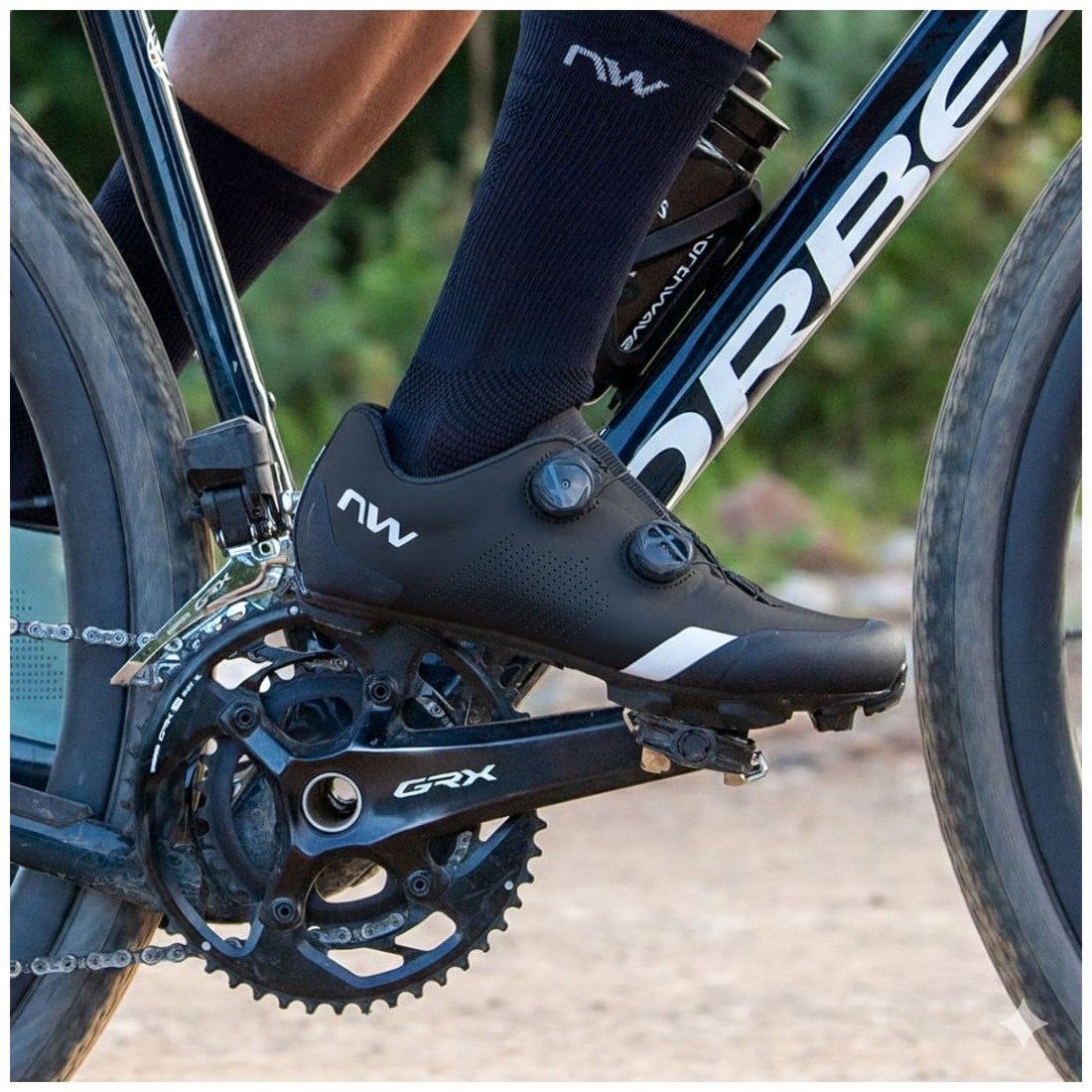 NB CIRAS PC BK +α Pantofi MTB XC Northwave Striker Wide | talpă carbon - Trisport.ro