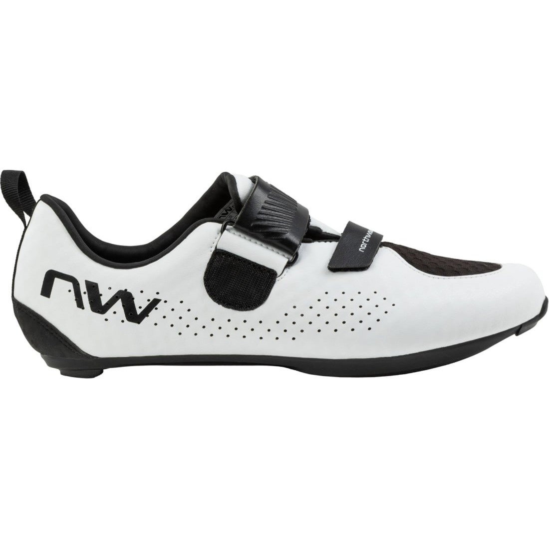 Northwave Pantofi ciclism sosea si triatlon Northwave Tribute - alb/negru | performanță