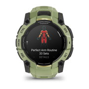 Garmin Instinct 3 – 50 mm, AMOLED | Fern Green cu curea Fern Green