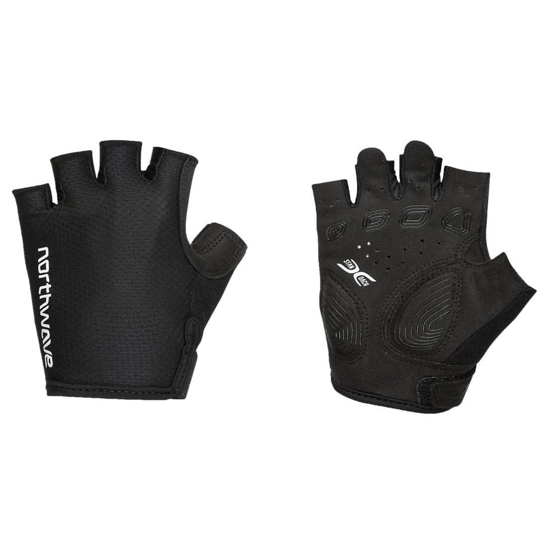 Northwave Mănuși ciclism copii Northwave Active Max JR - negru | degete scurte