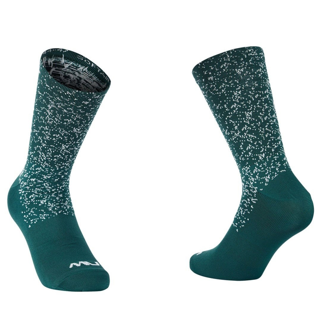 Northwave Șosete ciclism Northwave Stardust - petrol/alb | respirabilitate maximă