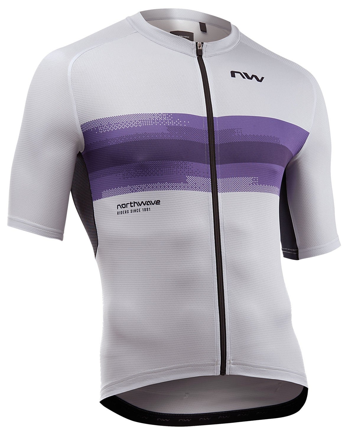 Northwave Tricou ciclism Northwave Force Evo - gri/mov | jersey bărbați vară