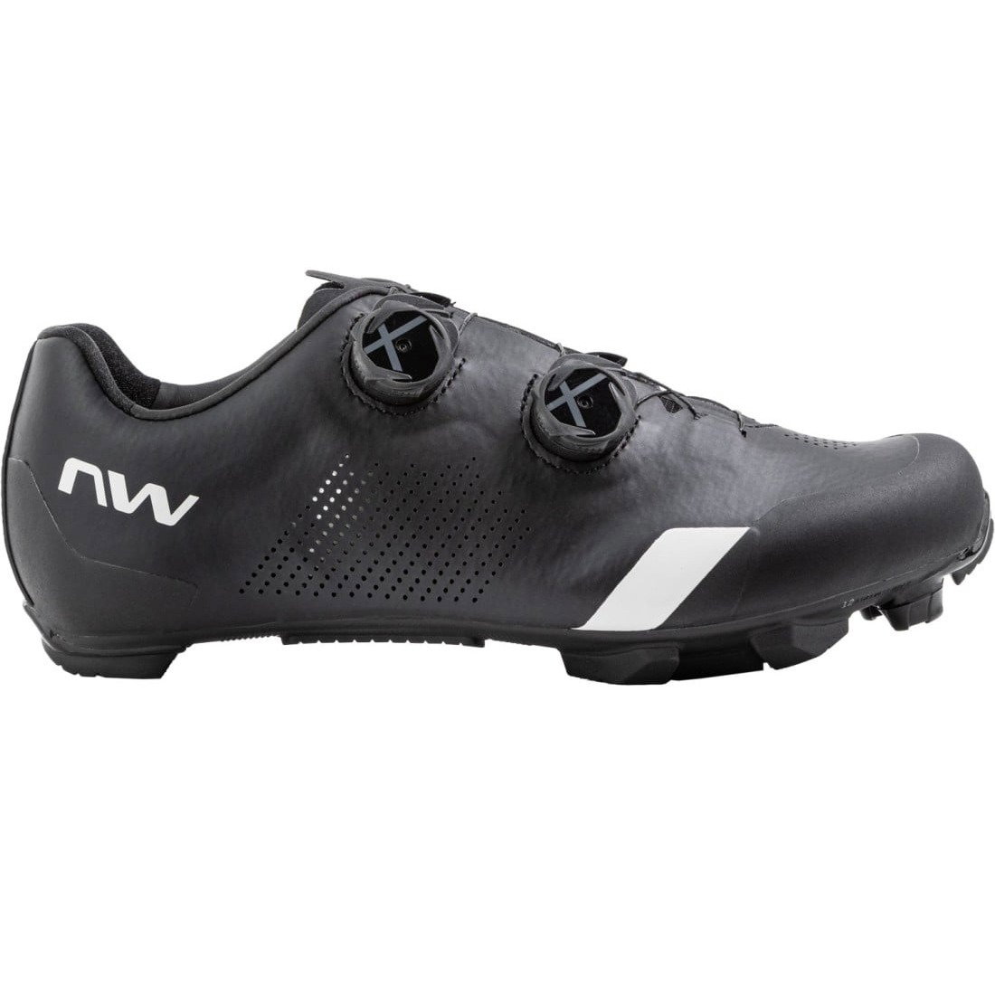 Northwave Pantofi ciclism MTB XC Northwave Striker - negru/gri | talpă carbon