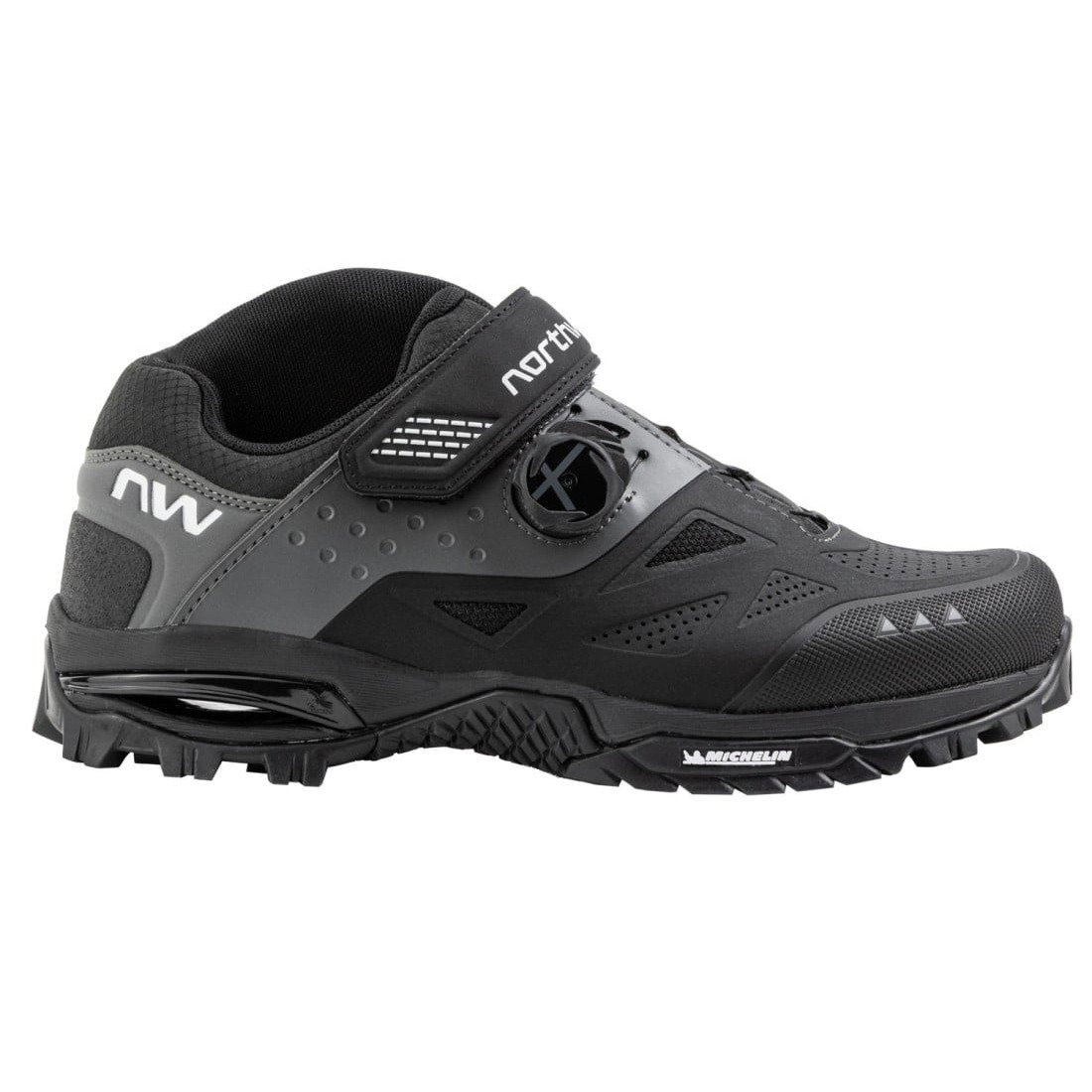 Northwave Pantofi MTB Northwave Enduro Mid 2 - negru/gri închis | All Mountain
