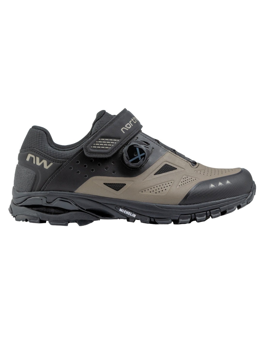 Northwave Pantofi ciclism MTB Northwave Spider Plus 3 - nisip/negru | grip Michelin