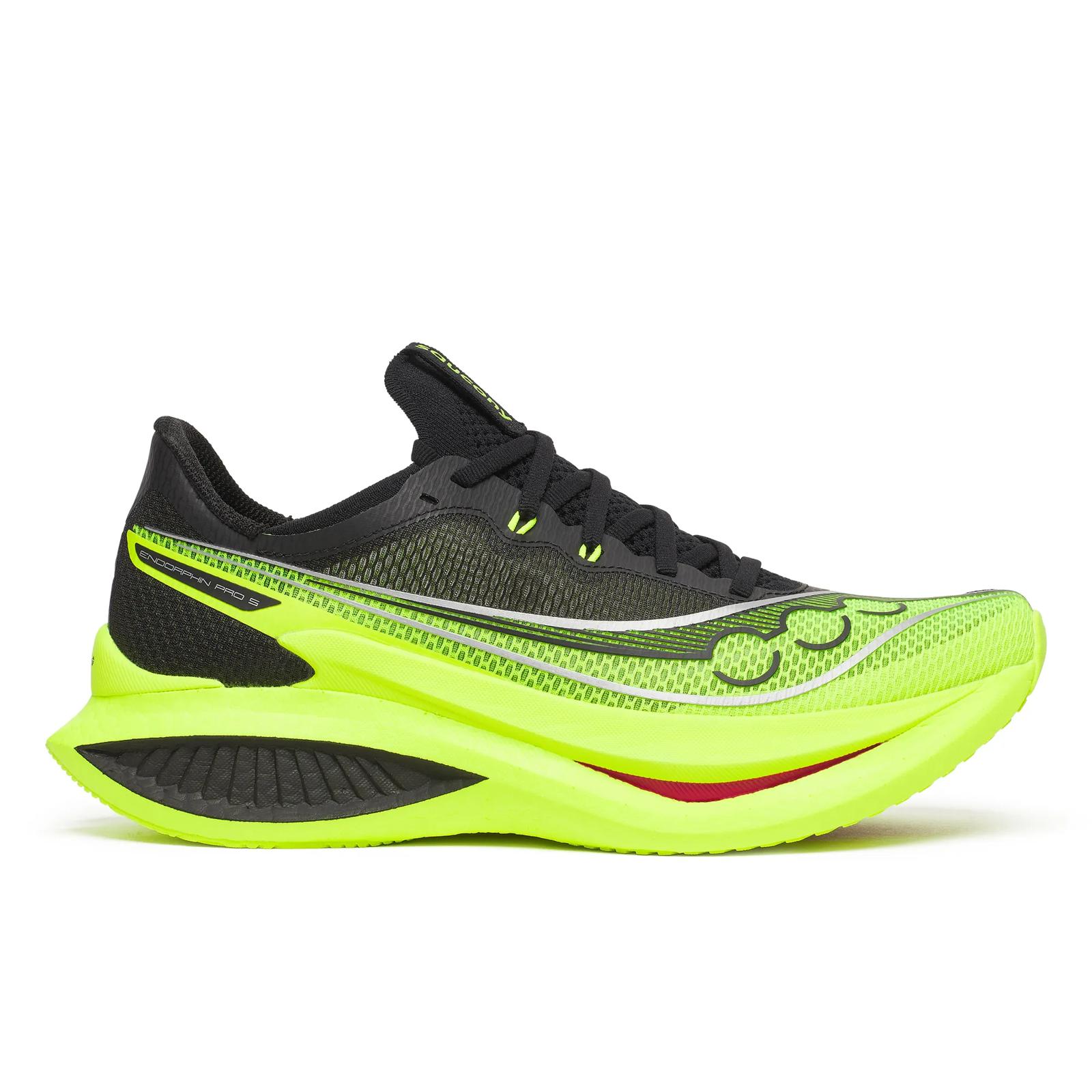 Saucony Pantofi alergare Saucony Endorphin Pro 5 - galben Citron/negru | placă carbon