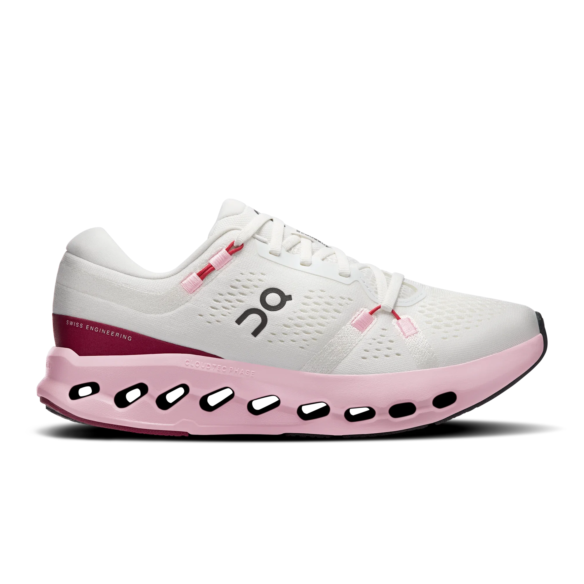 planseta desen Pantofi alergare On Cloudsurfer 2 W - amortizare CloudTec Phase™ - Ivory | Peony