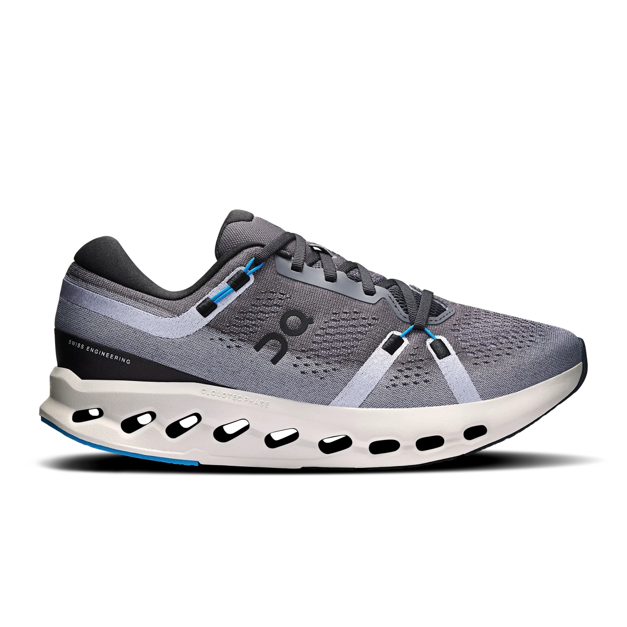 On Pantofi alergare On Cloudsurfer 2 - cushioning CloudTec Phase™ - Black | Malibu