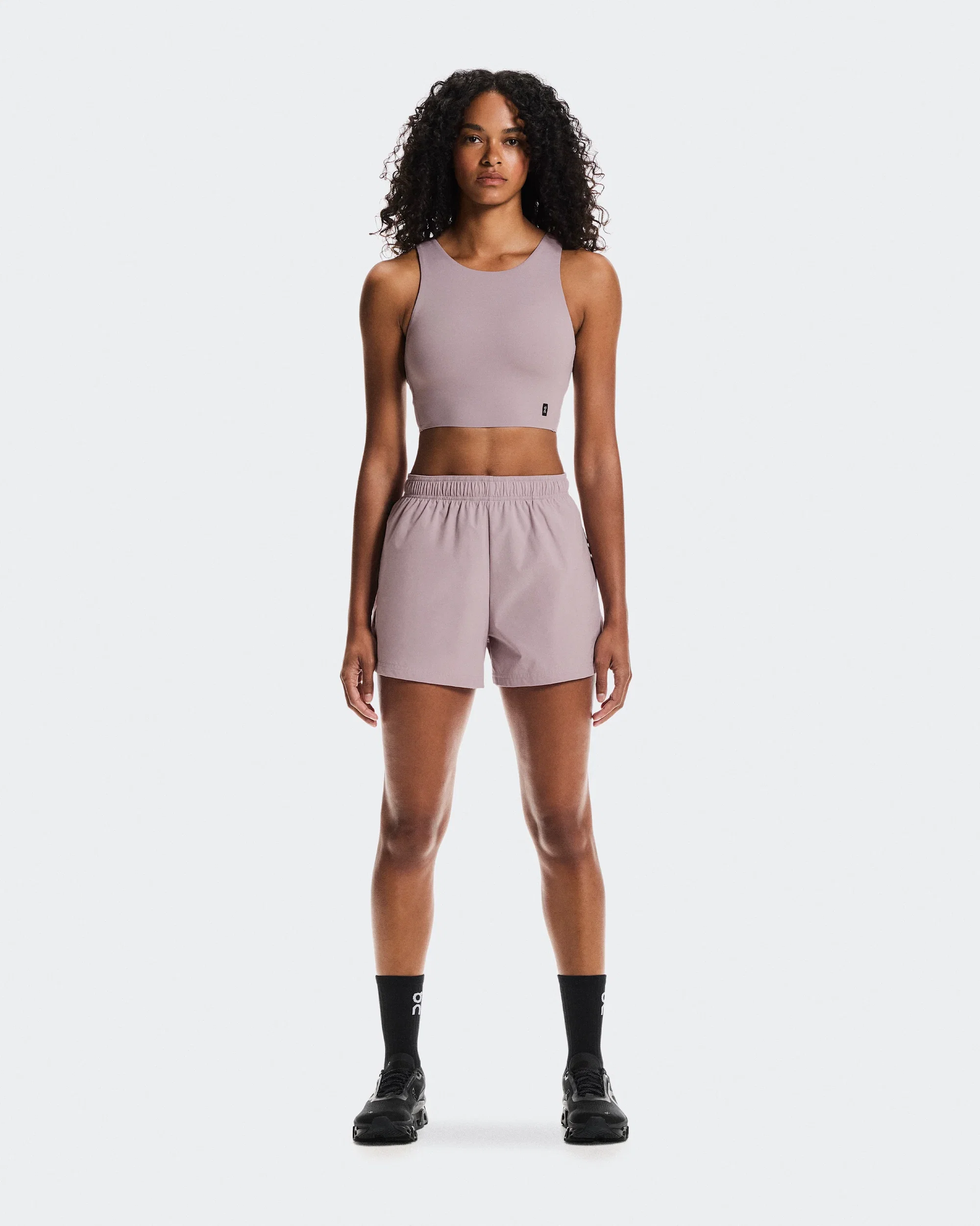 On Pantaloni scurți alergare On 3" Core Shorts W - albastru Heron | ușori